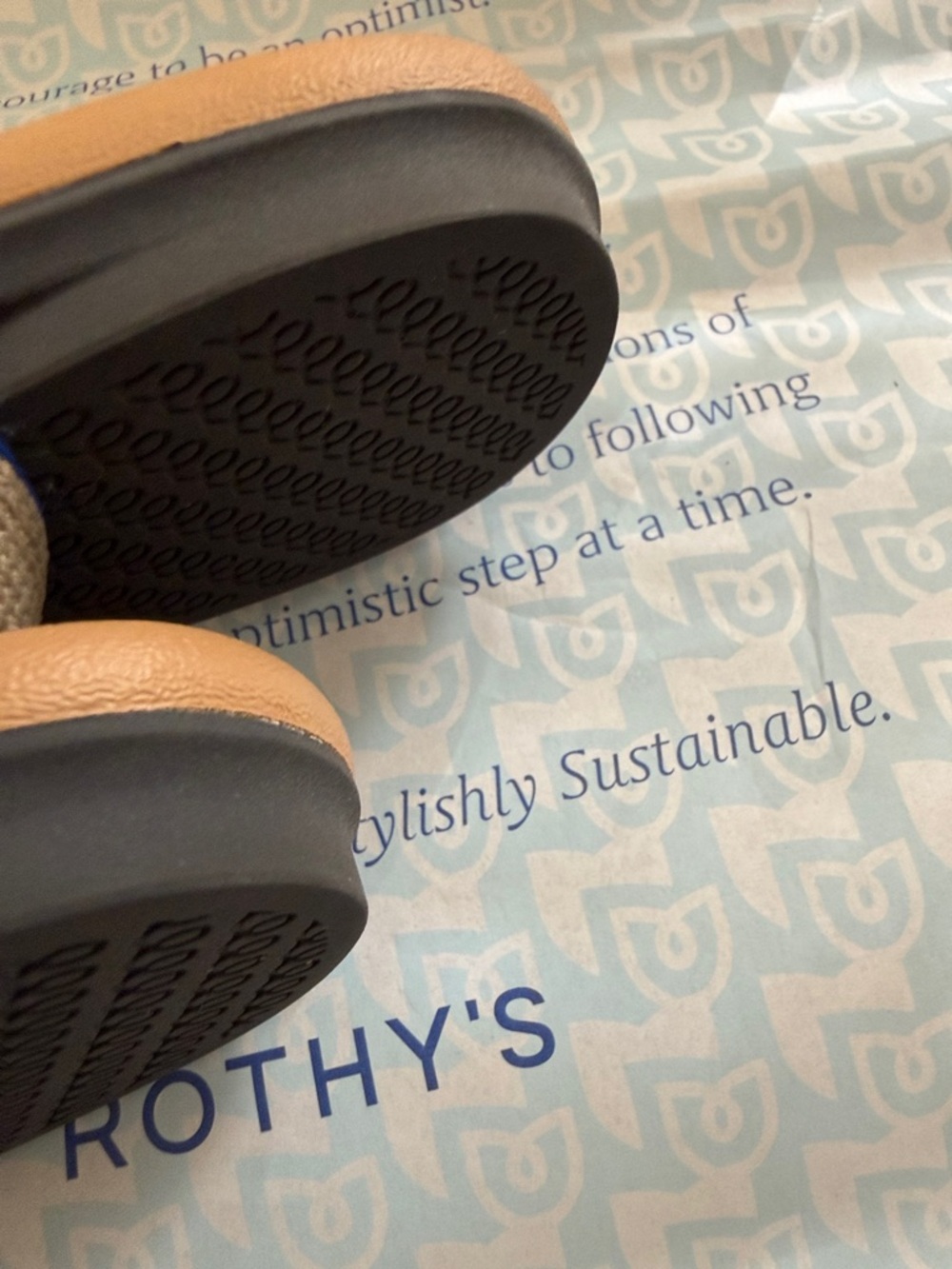 Rothy's Almond Toe Slingback Flats in Prosecco size 6 - Picture 8 of 9